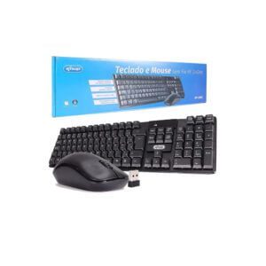 TECLADO E MOUSE SEM FIO KP-2063