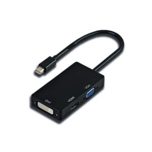 ADAPTADOR MINI DP X HDMI/VGA/DVI AD137