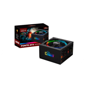 FONTE ATX 500W RGB
