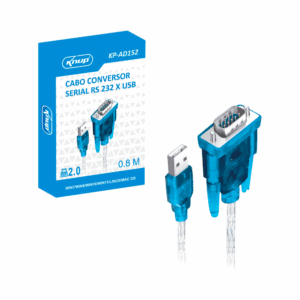 CABO CONVERSOR SERIAL RS 232 X USB AD152
