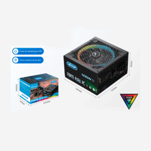 FONTE ATX 600W CB207