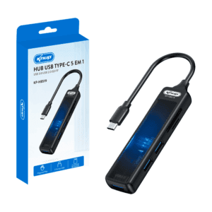 HUB USB TYPE-C X 5 EM 1 HB519