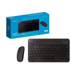 KIT TECLADO E MOUSE SEM FIO TE127