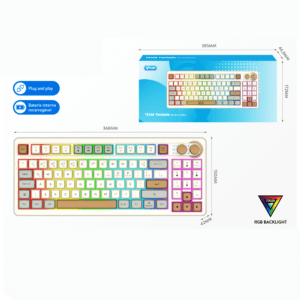 TECLADO MULTIMÍDIA TE146