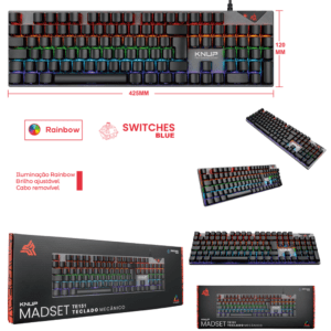TECLADO MECÂNICO TE151
