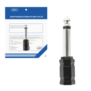 ADAPTADOR DE AUDIO P3 M X P2 F HM034