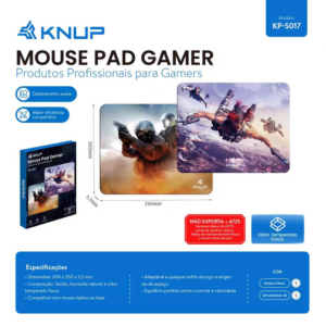 VIDRO MOUSE PAD S017