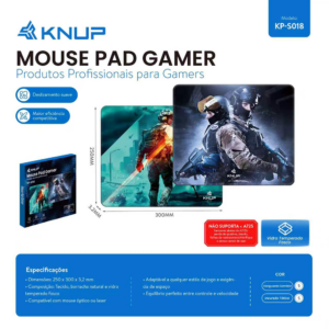 VIDRO MOUSE PAD S018