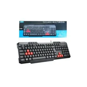 TECLADO MULTIMÍDIA 2034A+