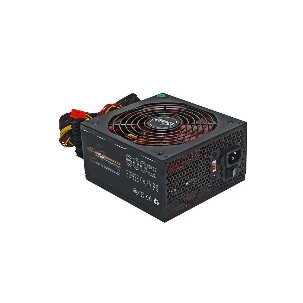 FONTE GAMER 600W 535 - Imagem 1