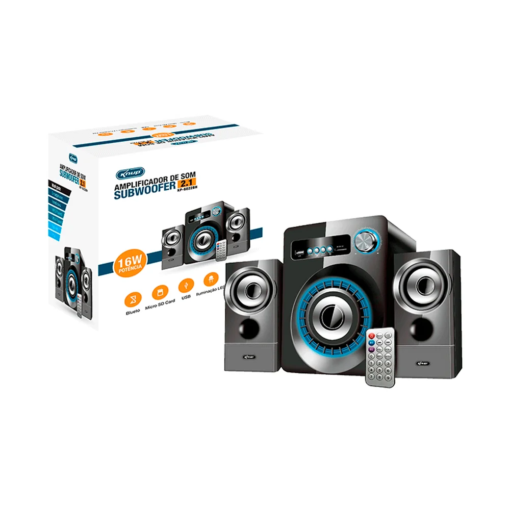 RÁDIO USB MINI 6022BH - Imagem 1