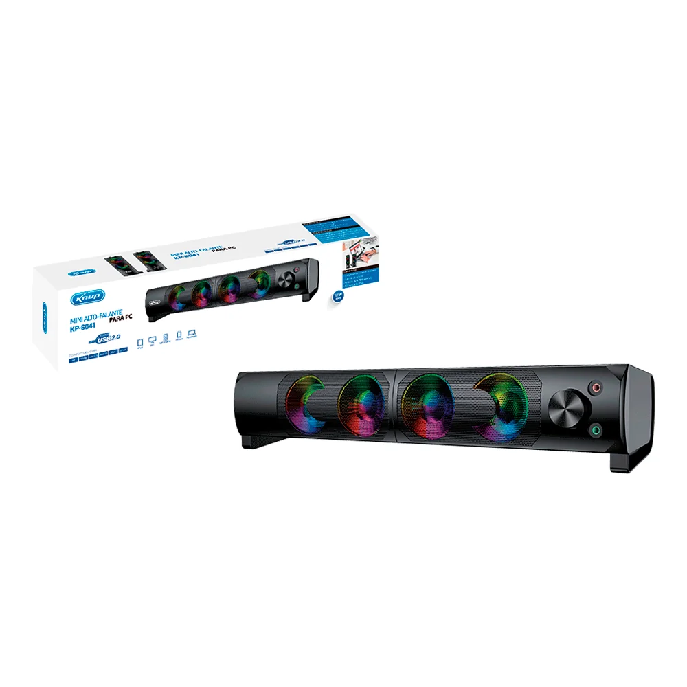 CAIXA DE SOM MULTIMÍDIA 6041 - Imagem 1