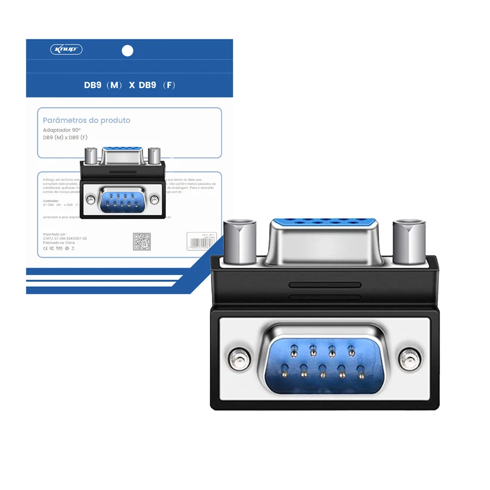 ADAPTADOR DB9 M X DB9 F HM028 - Imagem 1