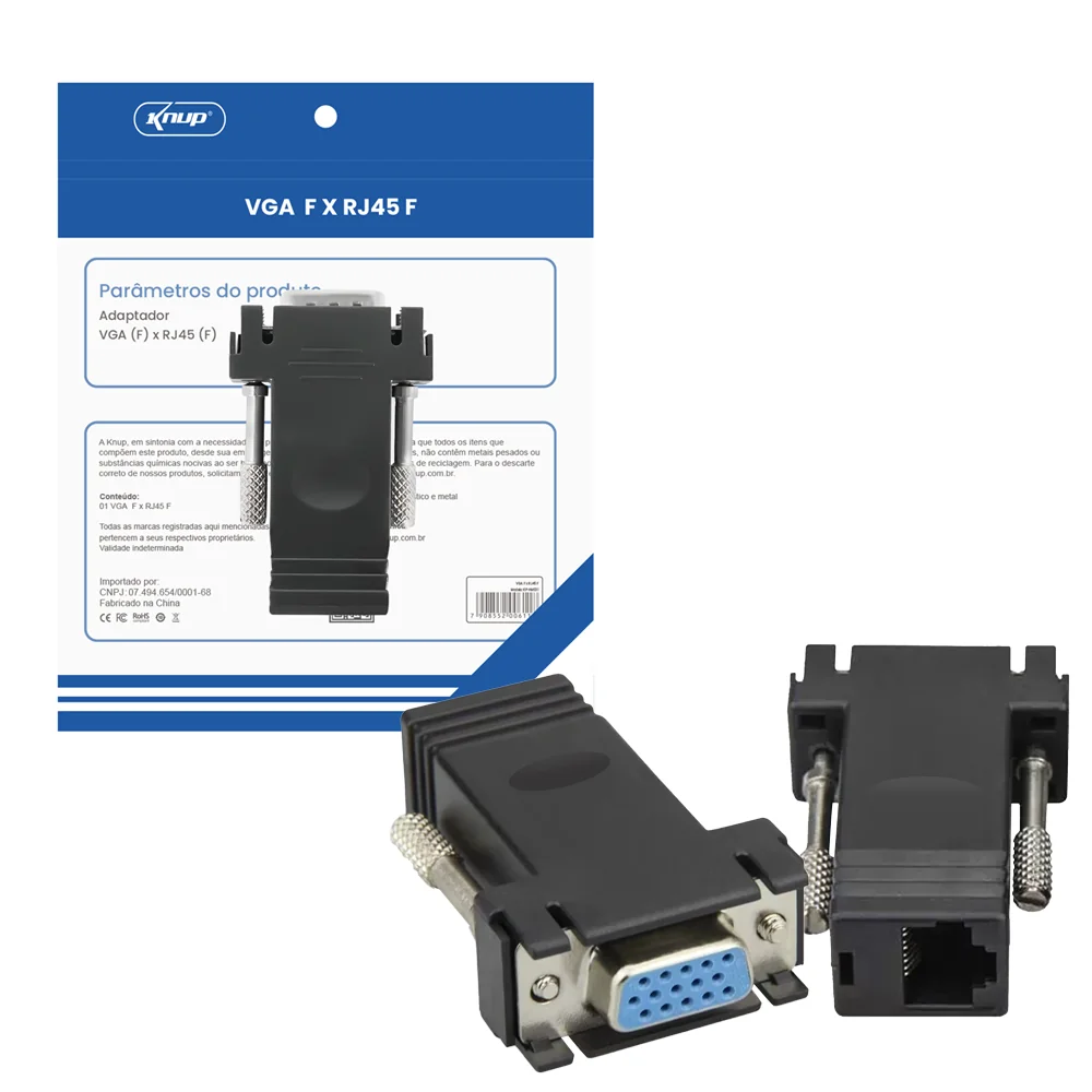 ADAPTADOR VGA F X RJ45 F HM031 - Imagem 1