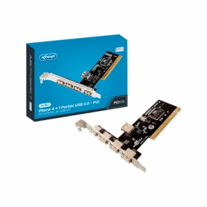 PLACA 4 + 1 USB 2.0 PCI PL912