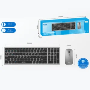 TECLADO MOUSE SEM FIO TE150