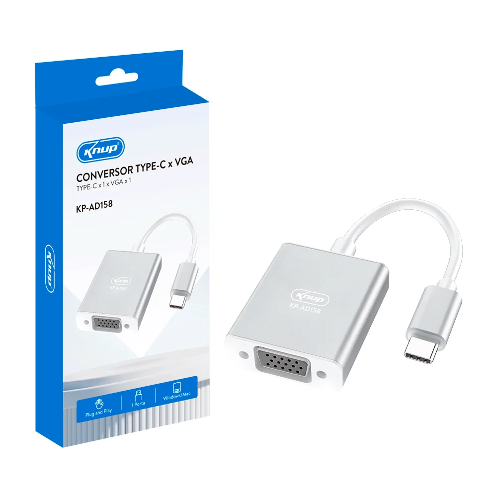 CONVERSOR TYPE-C X VGA AD158 - Imagem 1
