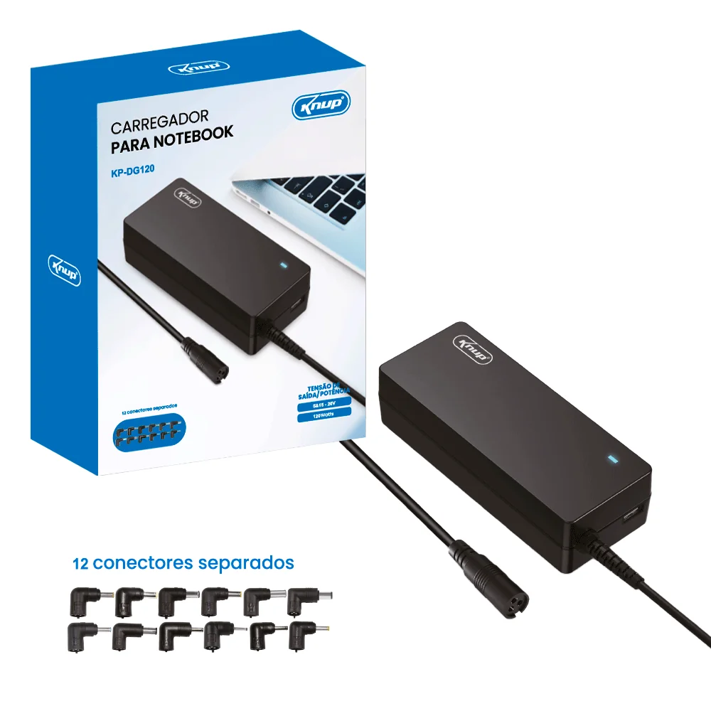 CARREGADOR P/ NOTEBOOK DG120 - Imagem 1
