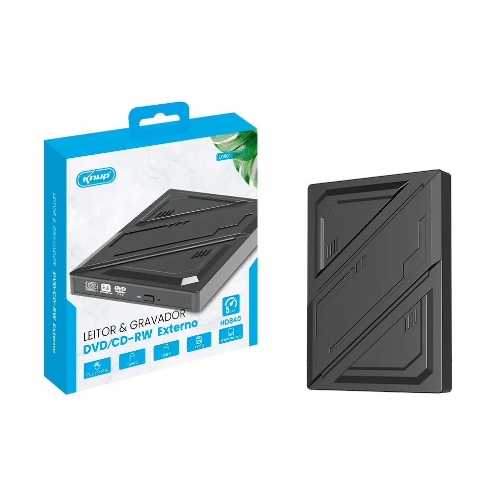 LEITOR/GRAVADOR DVD/CD-RAW HD840 - Imagem 1