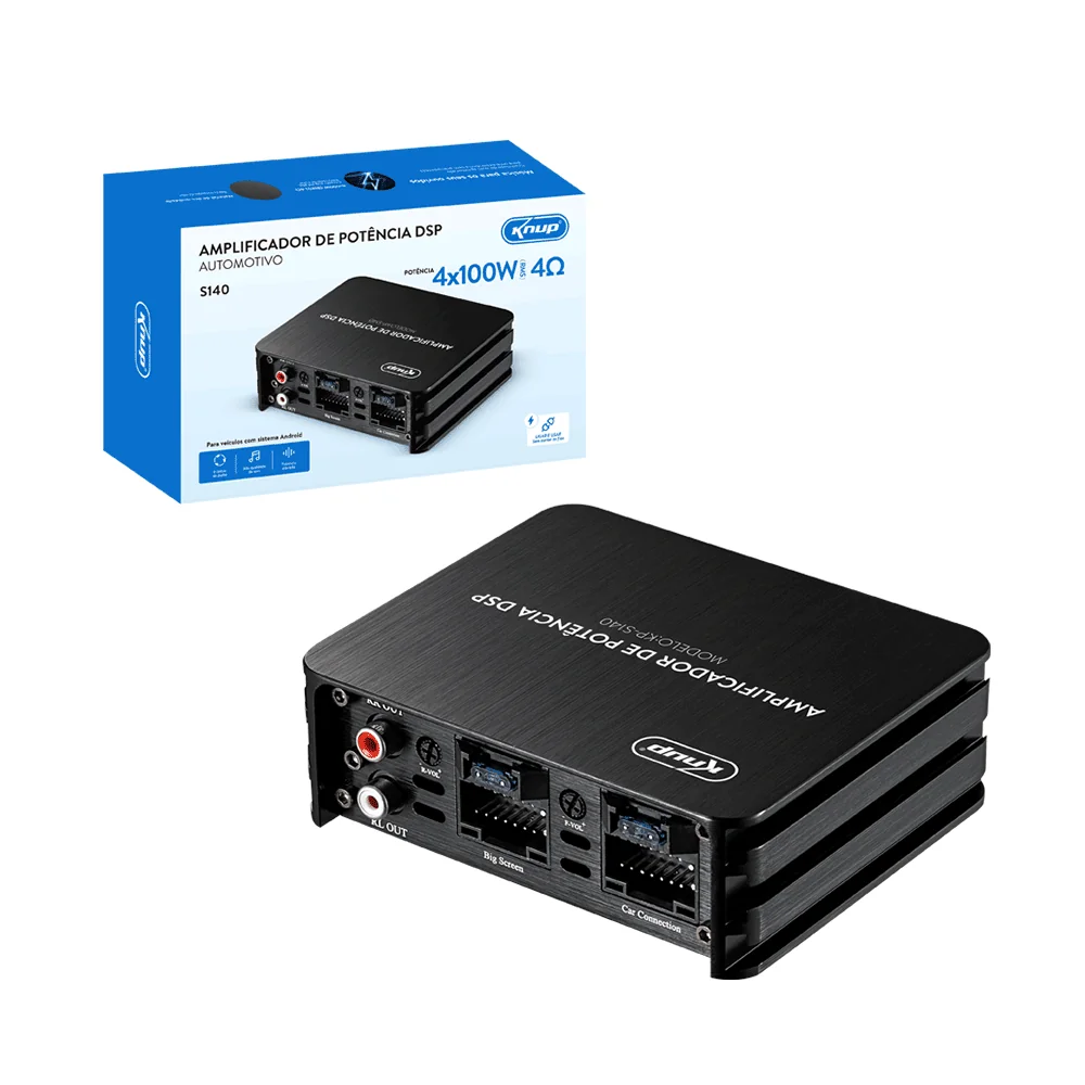 AMPLIFICADOR DE POTÊNCIA SDP S140 - Imagem 1