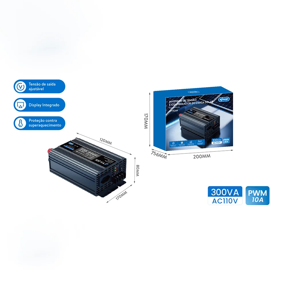 INVERSOR 300W - 110V TC49 - Imagem 1