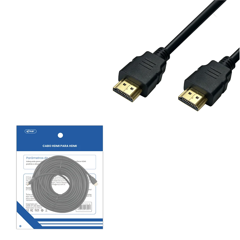 CABO HDMI PARA HDMI YP5000/25M - Imagem 1